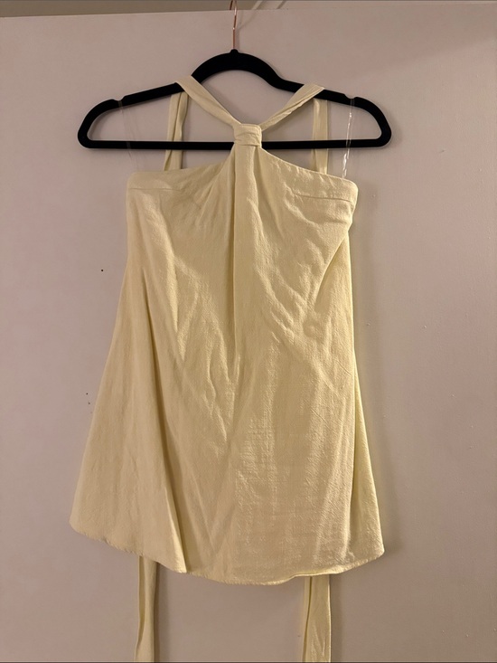 Peppermayo Dresses & Skirts - Peppermayo Pale Yellow Halter Top